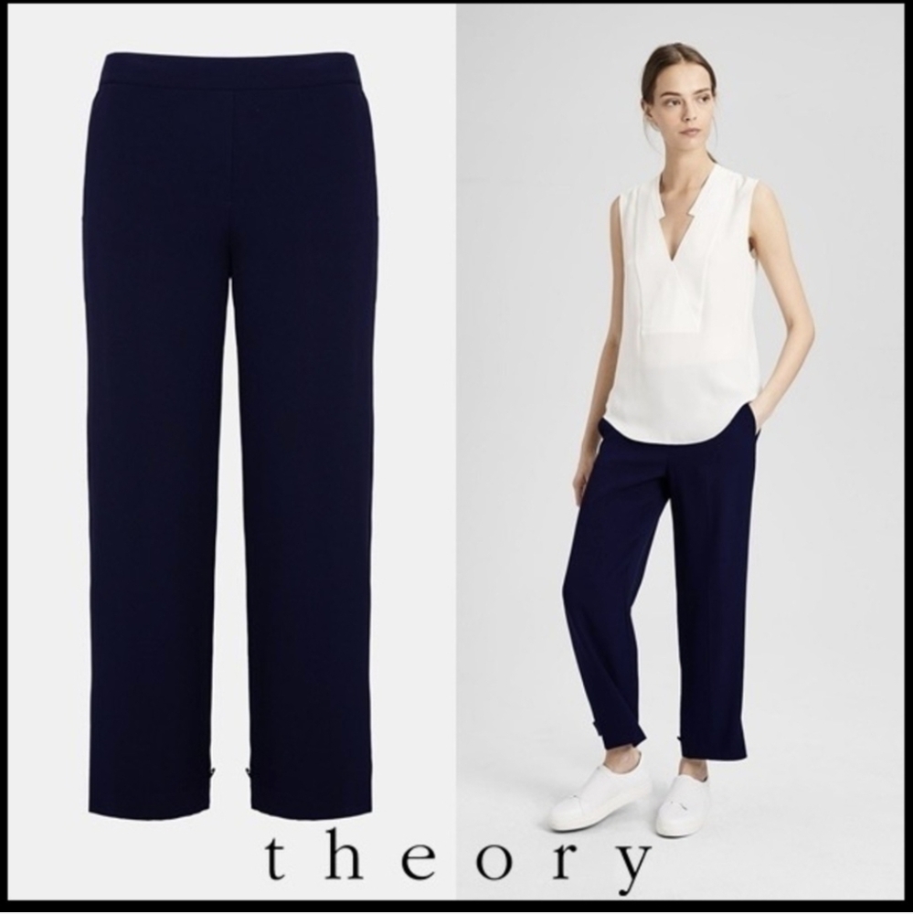 Theory Genie Pants Elastic Band Size Med.